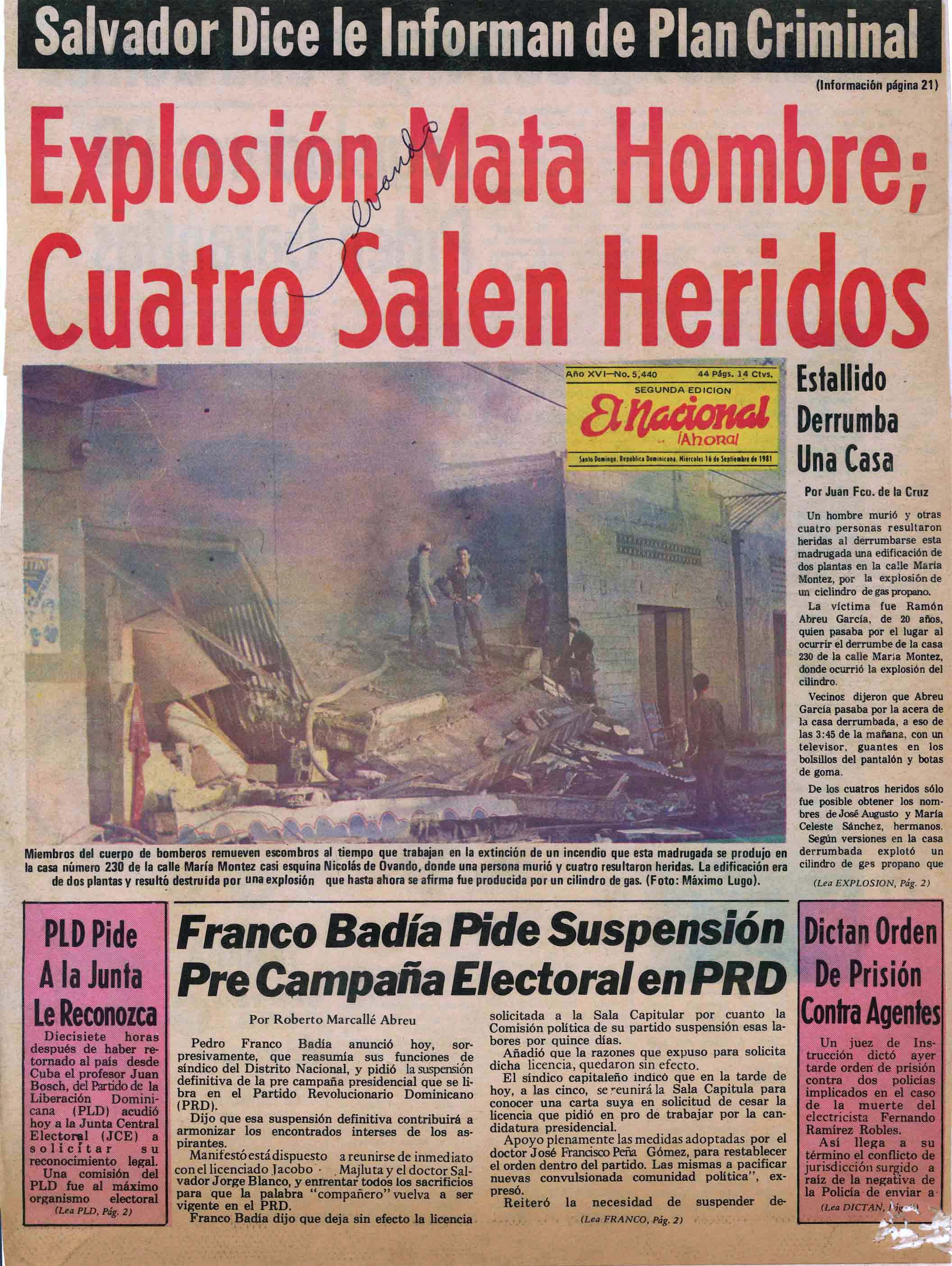 Lugo Portadas El Nacional de Ahora 1981-82