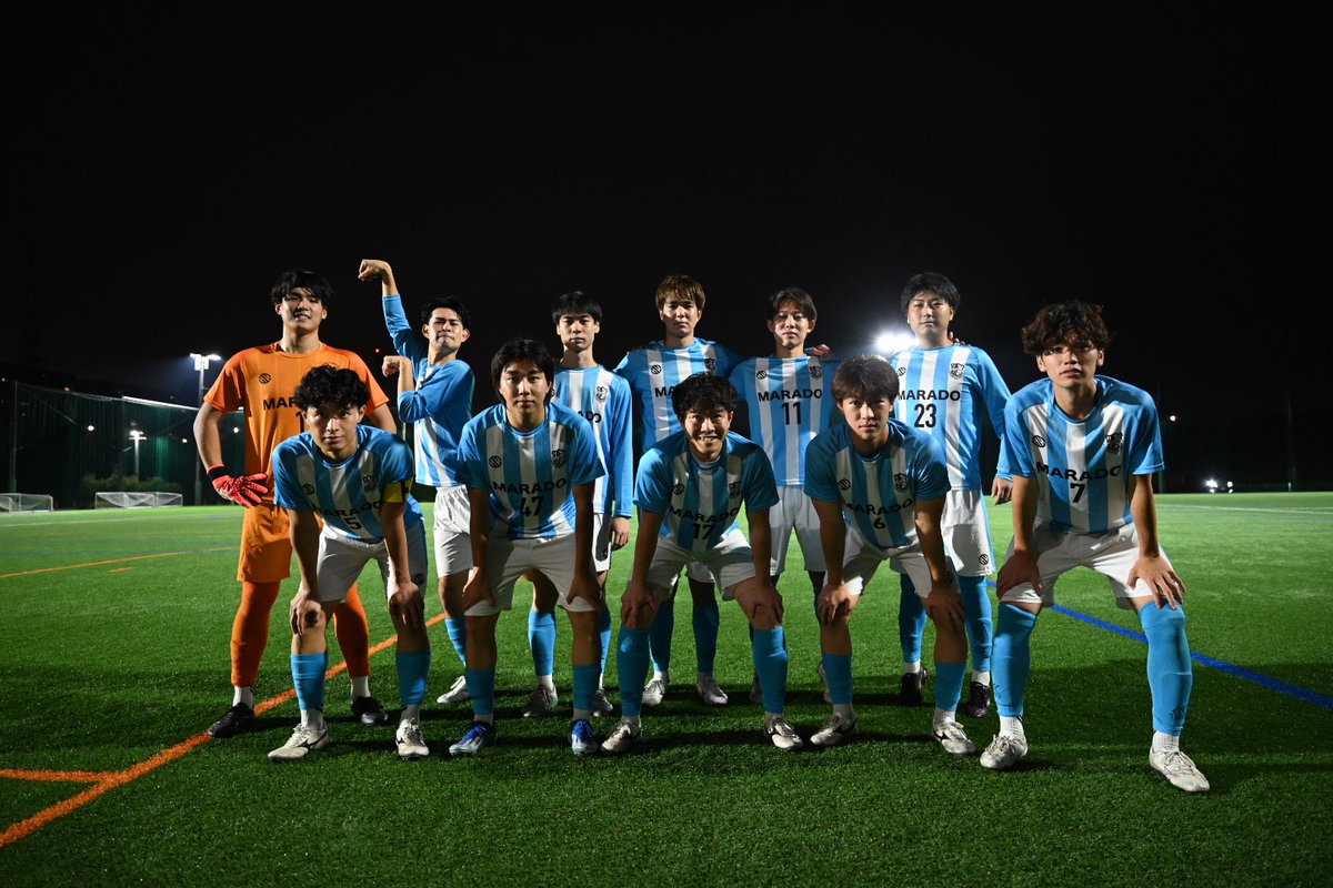 CLUBMARADO2020's tweet photo. 【📣試合告知】
横浜市民大会準々決勝
11/24(日)11:00 K,O
🏟️小机フィールド
vs 東急SレイエスFC
勝てば72チーム中のベスト4!
全タイトルを勝ち取るまであと少し!
応援よろしくお願いします‼️
#SAMURAIGrip
#株式会社HANADA
#彫めい
#CLUBMARADO https://t.co/YcybCboqiY