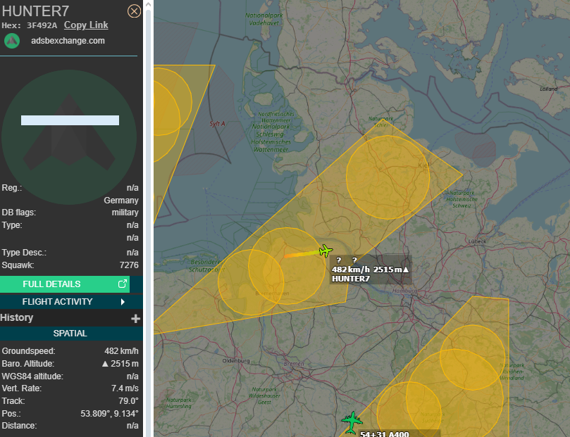 Nimras__'s tweet photo. 🇩🇪 German Navy | P-3C Orion | #3F492A | #HUNTER7

Departed from Nordholz, #ETMN heading for the Baltic Sea. Not necessarily connected to the current undersea cable incidents https://t.co/3QCKSkZGAu