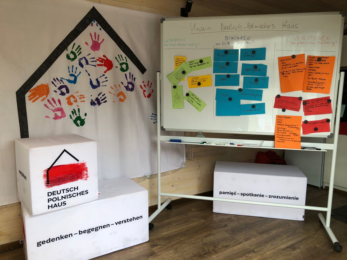 Ein weiterer Rückblick auf den Polnischen September! Zu  den Gästen in unserem Deutsch-Polnischen Haus auf Rädern zählten auch die Schülerinnen und Schüler des Gabriele-von-Bülow-Gymnasiums. Sie überlegten sich, was im Deutsch-Polnischen Haus nicht fehlen darf. Einige Eindrücke👇