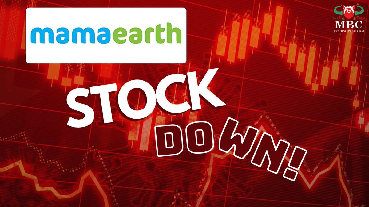 TradingMbc's tweet photo. 📉 Mamaearth stock plunges 35% in just 2 days after weak Q2 results! Key factors: inventory correction, sluggish demand &amp; margin pressures.
👇👇
https://t.co/aNSgzPb3AL
 Brokerages predict a tough road ahead. 🤔 #Mamaearth #StockMarket #investing #mbctradingplatform https://t.co/zTPqrTsrFN