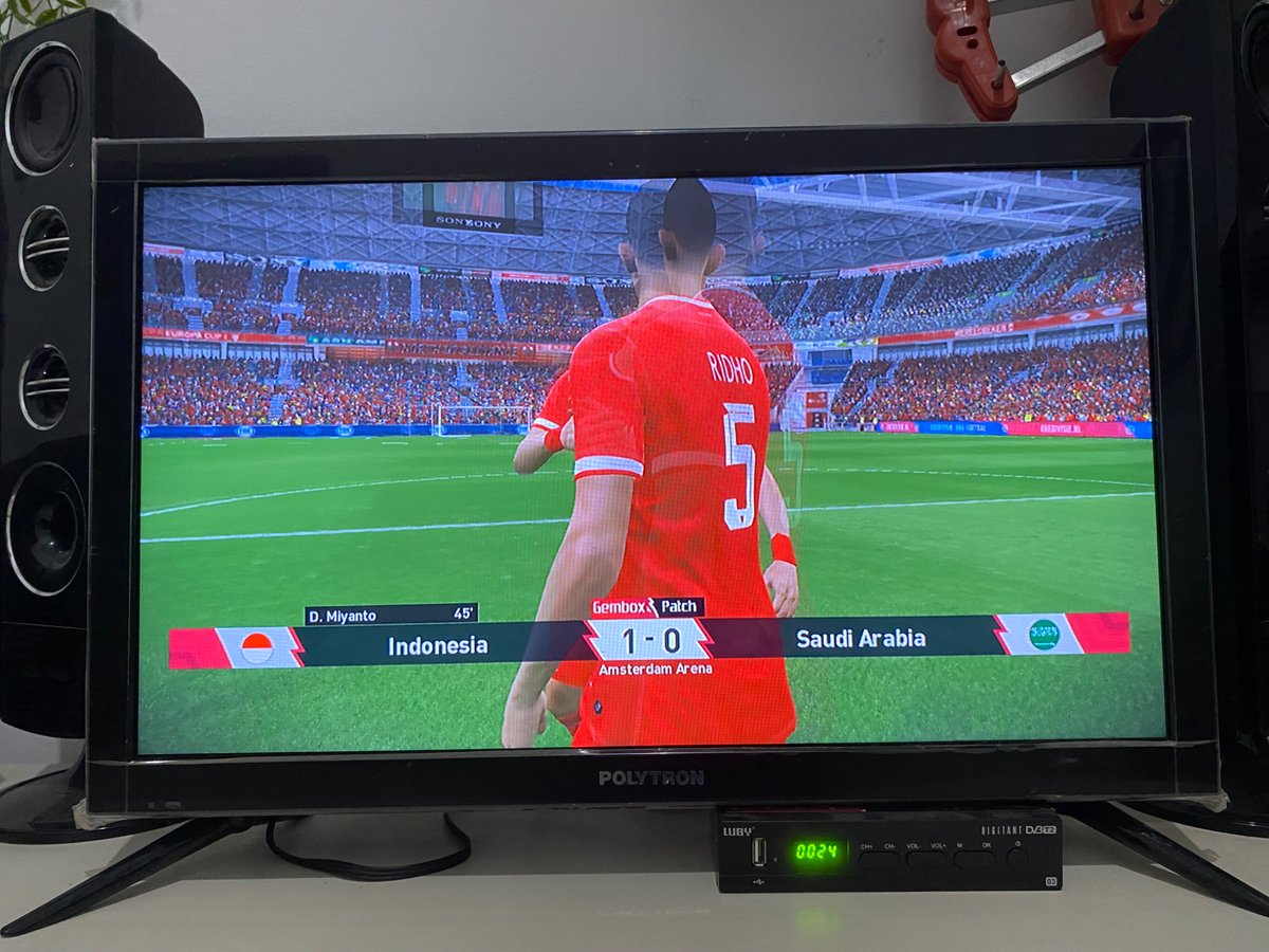djmianto's tweet photo. 🇮🇩 Indonesia 1 Vs 0 Arab Saudi 🇸🇦 https://t.co/yS9dIDdqpQ