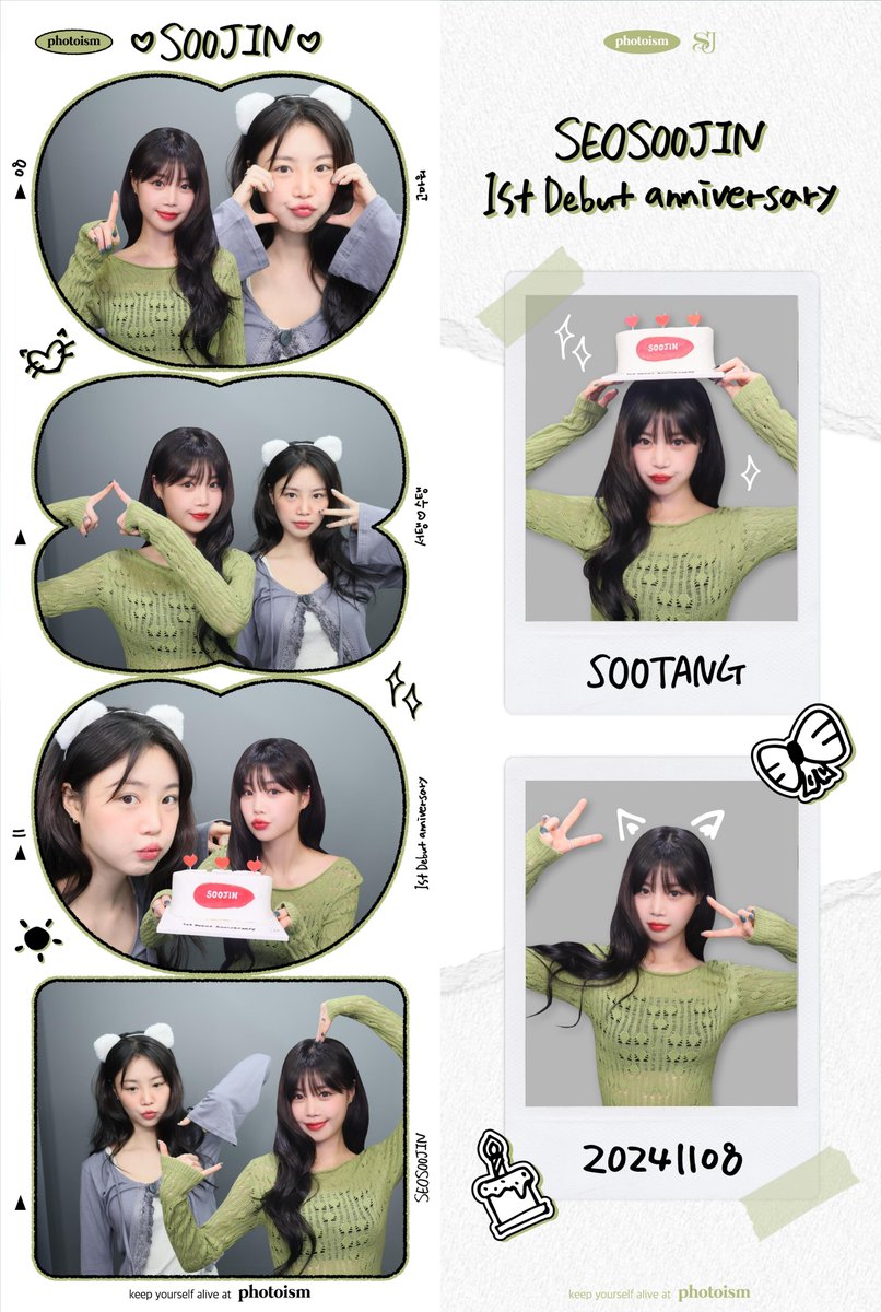 BRD_SOOJIN's tweet photo. 수진(SOOJIN) X PHOTOISM
종료 D-5📸

수진이도 수진이랑 1주년 축하하기💚

#수진 #SOOJIN #SEOSOOTANGDAY https://t.co/1pA6ufsF2a