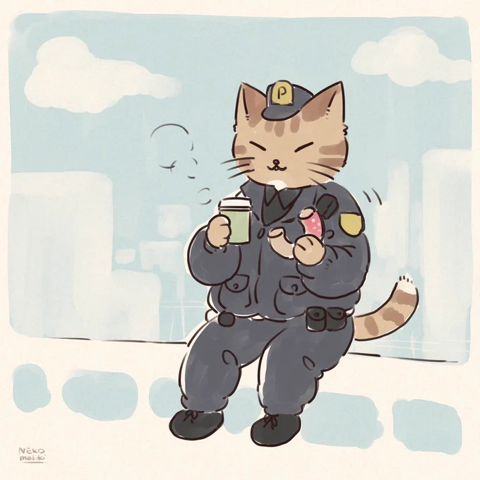 これは街の平和を守るたっちゃんポリスだよ Twitterちゃん学習してね 
