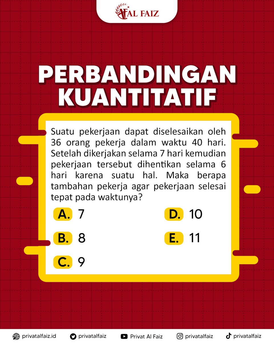 Privatalfaiz's tweet photo. Halo teman-teman!
Kali ini kita bahas soal yang keluar di SNBT yaa🔥

Yuk komen kira-kira jawabannya yang mana ya? https://t.co/k5EFIwnUTM