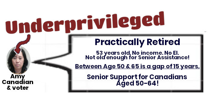 W_O_Complain's tweet image. STOP immigration. STOP issuing visas. STOP funding newcomers. STOP funding wars.

Fund me! I'm Canadian.

Senior Support for Canadians Aged 50-64.
Make it happen NOW or resign! Step down! Disband the Liberals!