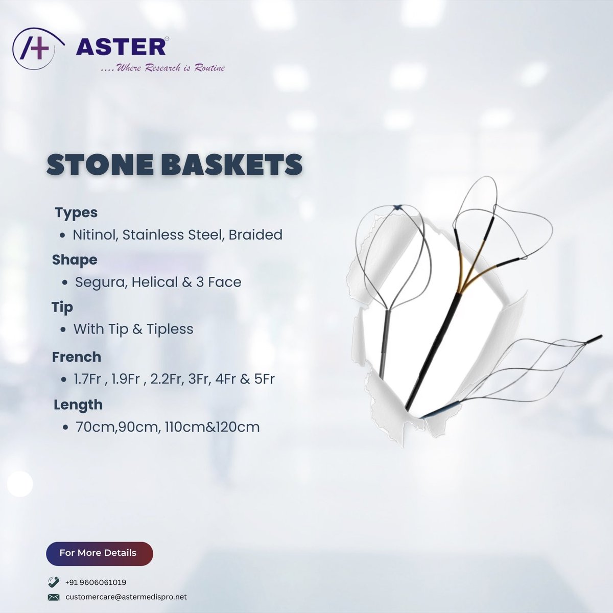 stone basket is a medical device commonly used in urology to retrieve stones from the urinary tract, particularly during minimally invasive procedures like ureteroscopy. 
#urology #urologist #urologia