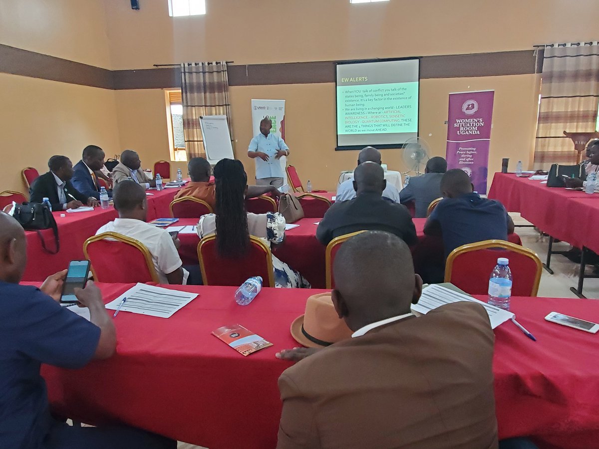 Day 2 of capacity building of Kasese District Peace Committee. Interesting conversations on the root causes of conflict including human greed. The question is, what is enough? We tend to struggle for too much and end up causing conflict including killing others.
#UG4Peace