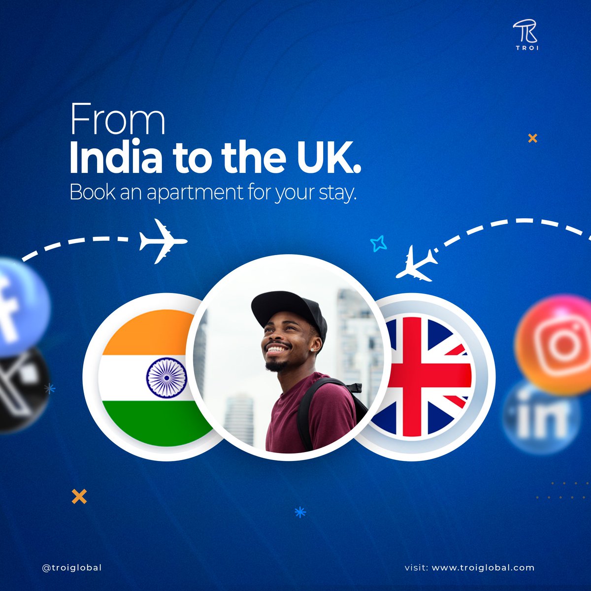 Living in India but dreaming of studying in the United Kingdom? We’re the brand you should talk to for getting settled as soon as you arrive for your studies!

Know someone relocating to the UK for school or needing an apartment for their study years? Tag them in the comments.
