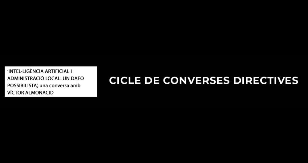 🗣️ Ets directiu d'una entitat de l'administració pública i sectors relacionats de fora la província de Barcelona❓

05/12: <a href="/nuevadmon/">Víctor Almonacid</a> 

Inscriu-te a la conversa directiva de desembre:
➡️ lc.cx/pVkHki