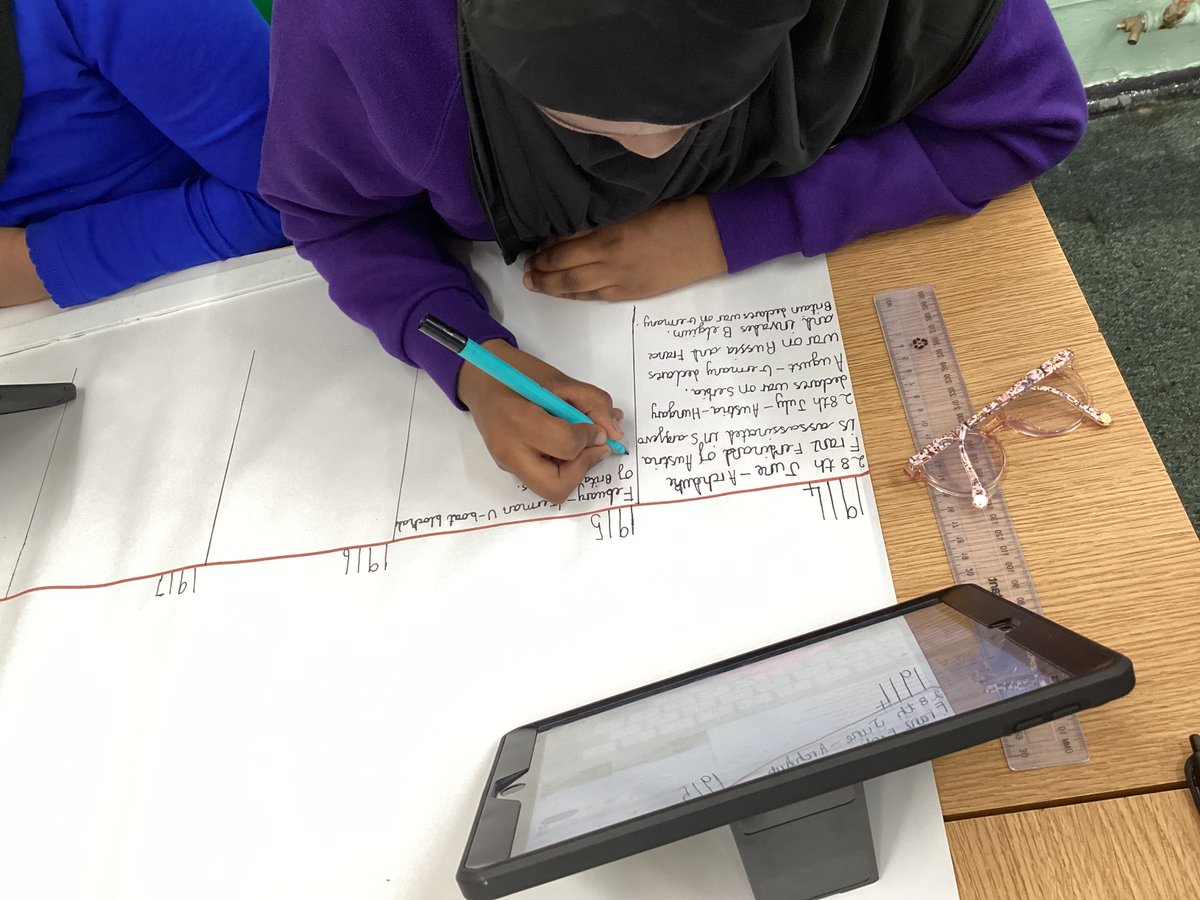 AdderleySchool's tweet image. 5S researched and explored the significant battles that took place during WW1. They were able to chronologically order a WW1 timeline highlighting Britain's victories and defeats. #FallenFields @Cornerstonesedu