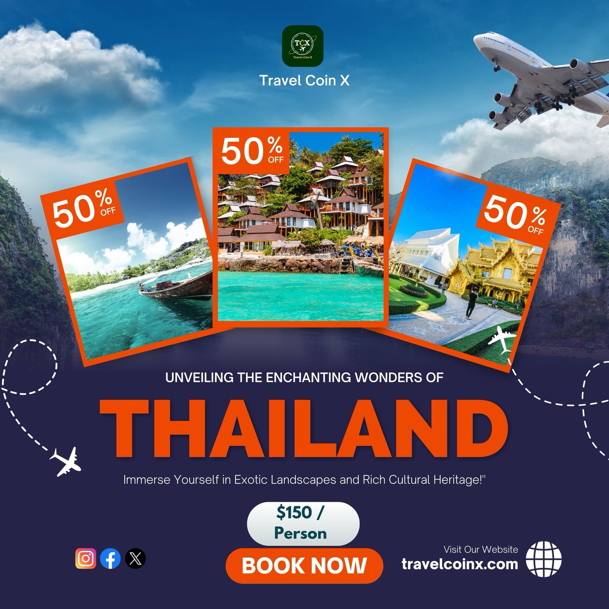 TravelCoinx's tweet photo. Travel Coin X: Because the best journeys don’t have a price tag—just a great deal!
#PricelessAdventures #TravelSmartly #TravelCoinX #tcx https://t.co/lEfi0sKkhM