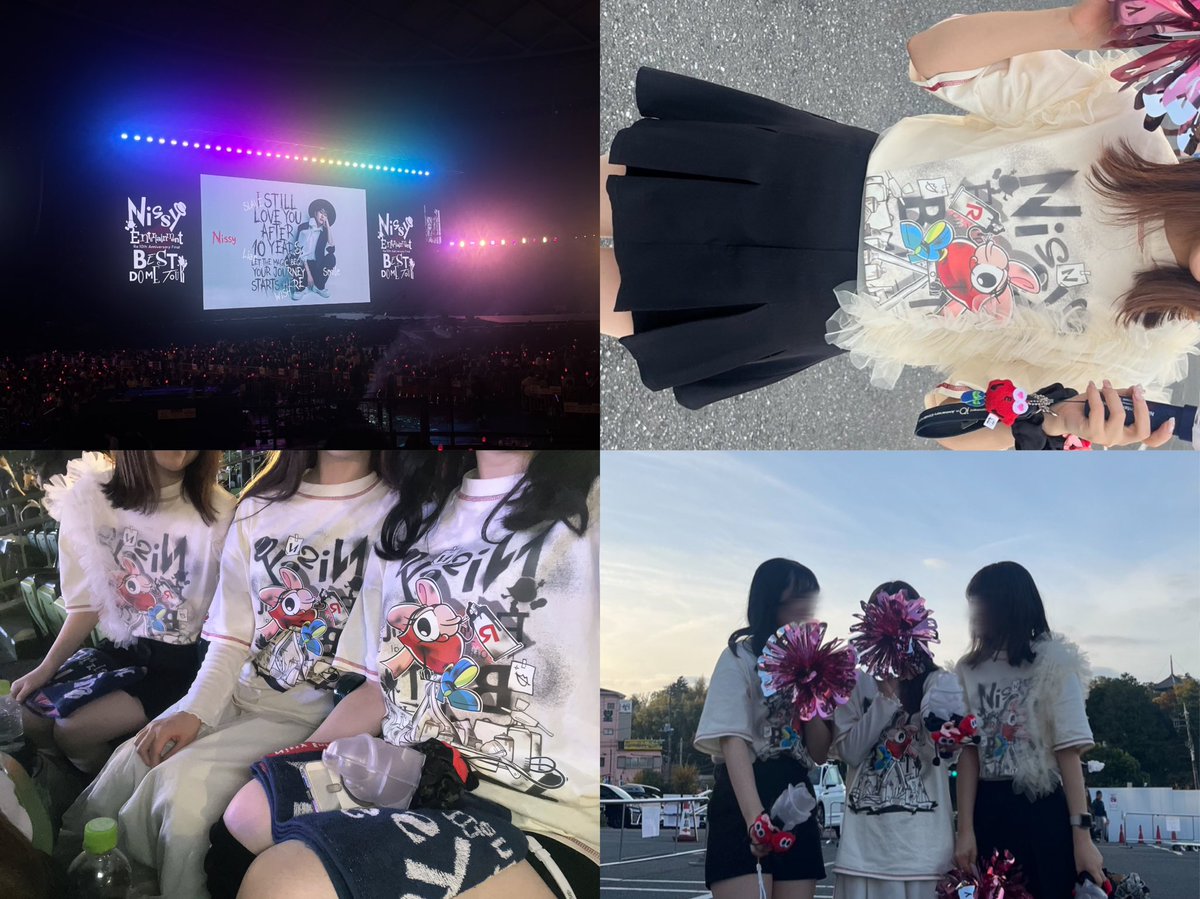 ai_nsjm's tweet photo. #Nissy_10th_埼玉 Day2🎀

スタンドから見た景色が本当に本当に綺麗で凄くて圧倒された（ ;  ; ）♡ 
Tシャツもかわいいお気に入り！！🩷
次まで待てないはやく会いたい ^ ^ https://t.co/6YGjvNZ5u9