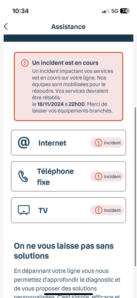 turblily's tweet photo. @bouyguestelecom  ça fait 4 jours que ma mère handicapé et bloquée chez elle n’a plus de tv internet téléphone. Soit disant réparé le 18. Vous vous foutez du monde ? Elle s’en fous pas mal d’avoir une recharge de 150go. Réparer lui sa Tv bon sang ! C’est sa seule occupation ! https://t.co/Z4WzcS8QbC