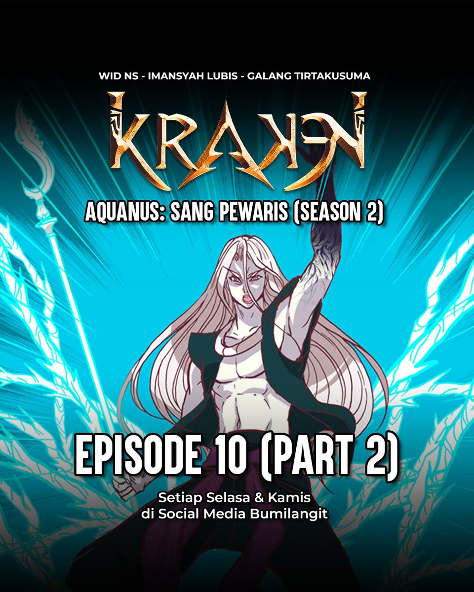 BumilangitID's tweet photo. Pertarungan ini semakin sulit!!
KRAKEN
AQUANUS : SANG PEWARIS Season 2
SETIAP SELASA & KAMIS DI SOCIAL MEDIA BUMILANGIT!
#BUMILANGIT #AQUANUS #KRAKEN https://t.co/ULcxxusu1q