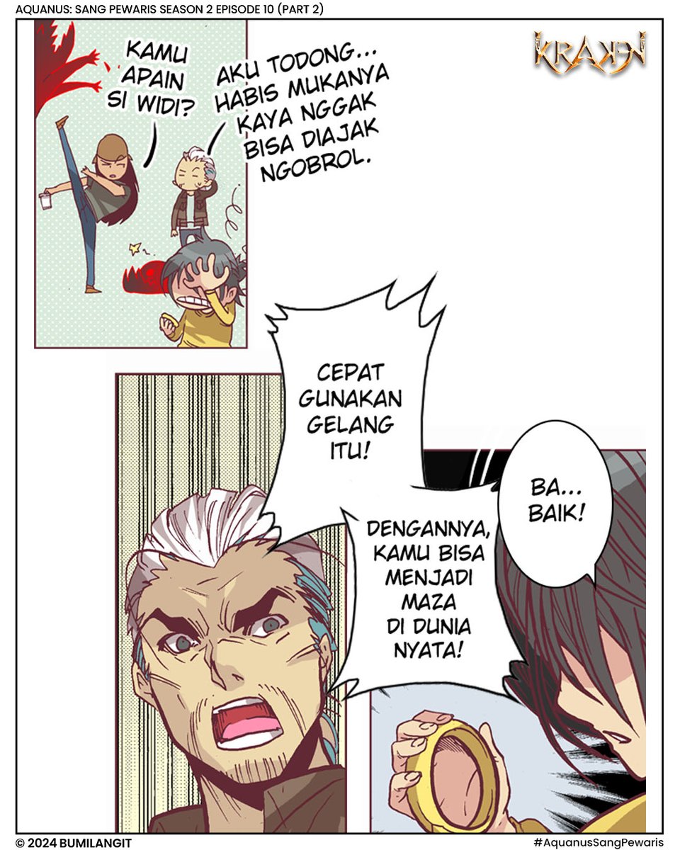 BumilangitID's tweet photo. Pertarungan ini semakin sulit!!
KRAKEN
AQUANUS : SANG PEWARIS Season 2
SETIAP SELASA & KAMIS DI SOCIAL MEDIA BUMILANGIT!
#BUMILANGIT #AQUANUS #KRAKEN https://t.co/ULcxxusu1q