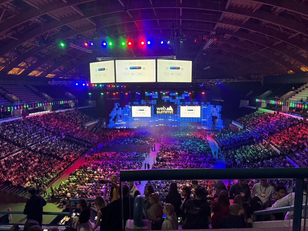 OfficialKlartAI's tweet photo. 🌍 Exciting times at Web Summit Lisbon! 🌐

🌍 On Monday, November 11th, the Web Summit officially kicked off here in Lisbon, Portugal, and we’re beyond thrilled to be part of it! The energy is electric ⚡ as professionals and startups from across the globe 🌐 come together to share innovative ideas, explore emerging trends, and discuss fresh perspectives on technology especially artificial intelligence 🤖, which is taking centre stage this year. 
One thing that stood out on Day 1 was the incredible crowd 👥; you could feel the excitement and anticipation in every conversation 💬. Looking forward to diving deeper into the future of tech with so many inspiring people! #WebSummit #klartAI #Innovation #AI #Networking