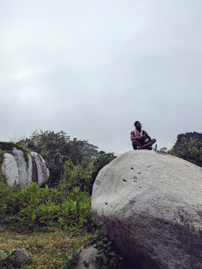 A quick quick quiet time during an engagement with some 45 #campers at Atamora Pottery Village. #locallife #camping experience organized by Excel Alarinka. <a href="/FascoTours/">Fasco Tours</a> was #game session #facilitator during the 3-day camping experience.