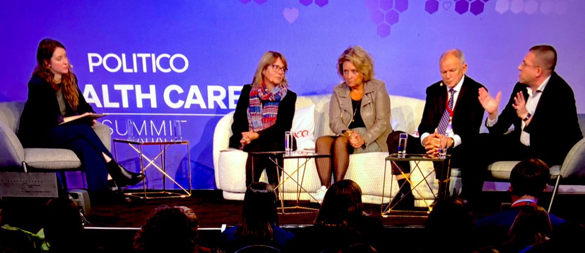 CESIunions's tweet photo. Welcoming #POLITICOHealthCare Summit and the heated debates it brings, especially for #EUHealthUnion #preparedness &amp; #understaffing in #healthcare sectors! Protect 🇪🇺#fundamentalrights and make #health a priority!
@V_Andriukaitis @AndrasKulja @DolorsMM @nicogoncas @TomislavSokol https://t.co/nIFmZxtesF