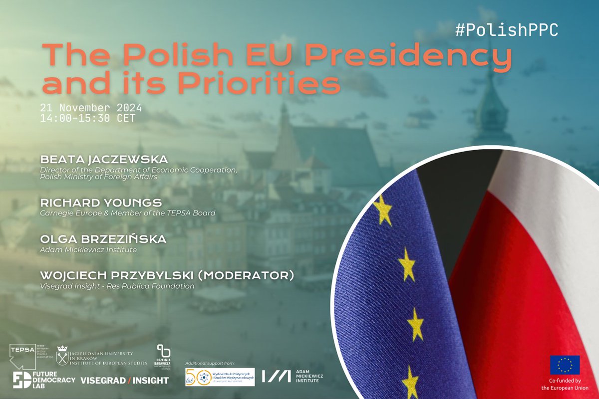 The draft agenda of the #PolishPPC🇵🇱 is available on our website along with the link to REGISTER your attendance 👉 come join us in #Warsaw for excellent panels including the first plenary session, where we will discuss the priorities of the Polish <a href="/EUCouncil/">EU Council</a> presidency and