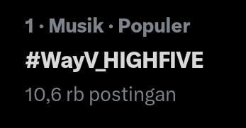 wayvjowo's tweet photo. TERUS NAIKIN #️⃣#️⃣#️⃣ NYA, WAYZENNI!!!

WAYV HIGH FIVE OUT NOW
#WayV_HIGHFIVE https://t.co/wrTi4jz07A