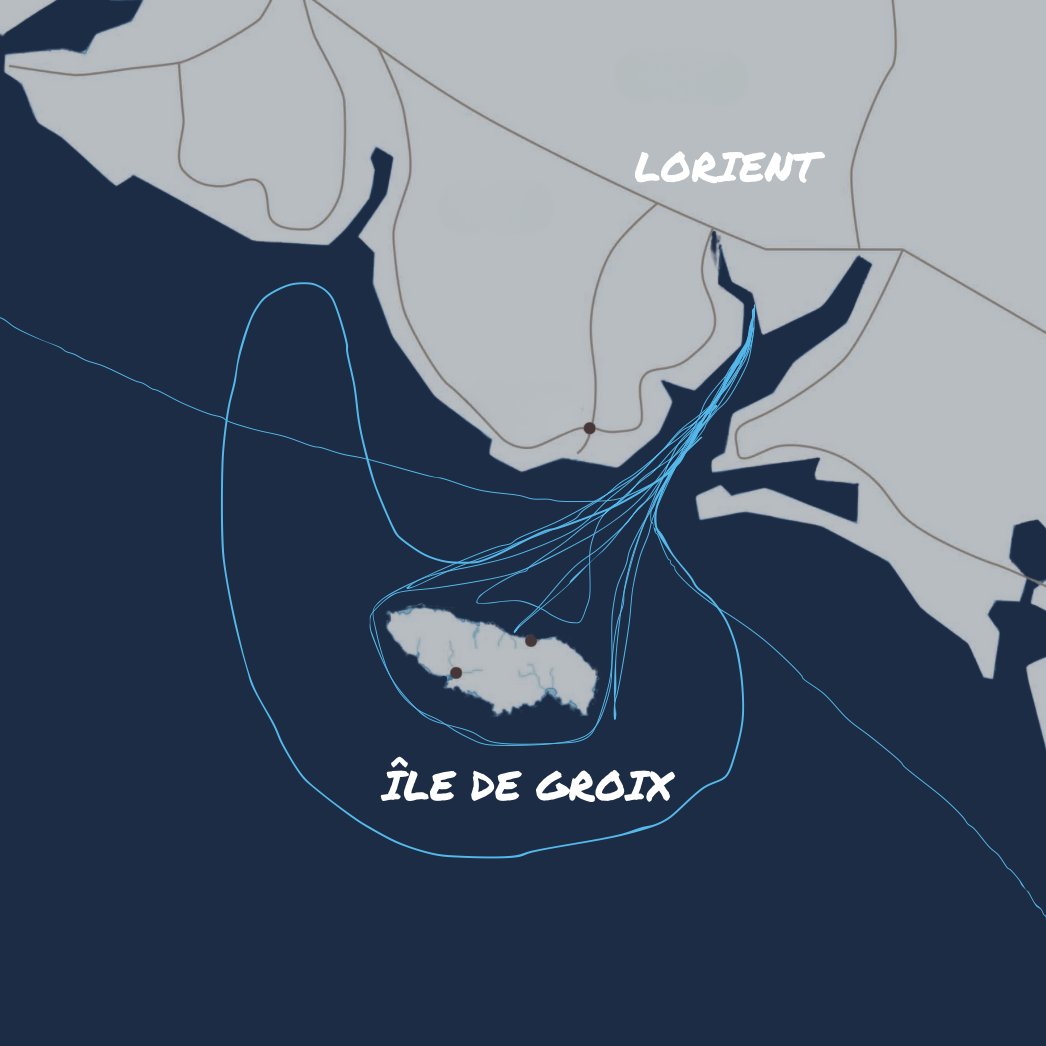 On a navigué plus d’un demi <a href="/VendeeGlobe/">Vendée Globe</a> en 2024 ! 

Entre les courses, les convoyages, les entraînements, les sorties partenaires, le Class 40 Amarris a parcouru 14 700 MN, soit 27 200 KM !