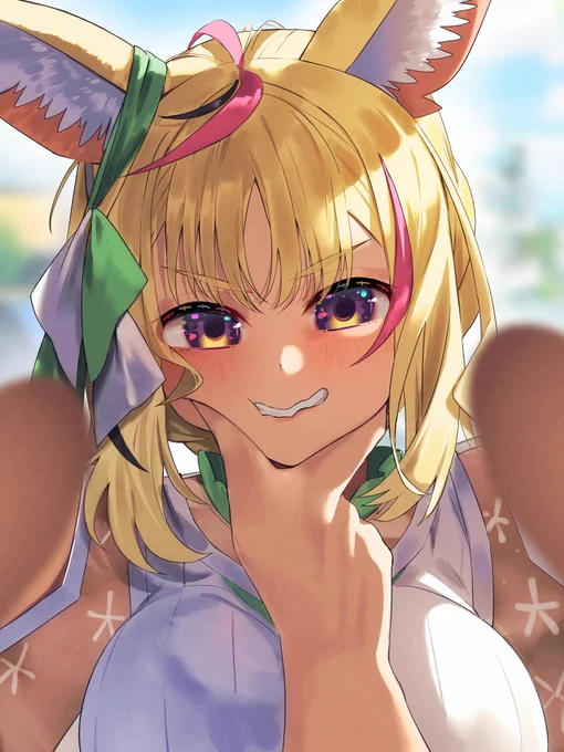 #絵まる 左:ほっぺたをむに～ってしあいたい。右:お出かけ中に他の子を見てしまった座員視点 