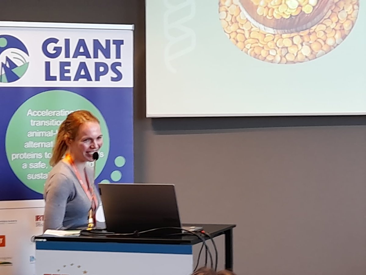 LIKEAPRO_eu's tweet photo. 📢Last week our project coordinator Morena Silvestrini represented LIKE-A-PRO at the #EFFoST 2024 conference, where she gave an update on the project &amp; the latest developments in a special session on #AlternativeProteins organized by @giantleapseu https://t.co/B58Vo9ddxW