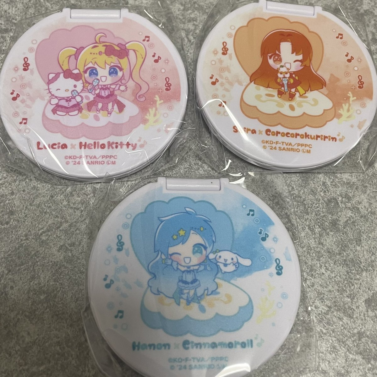 73_iaba_p's tweet photo. ぴちぴちピッチ サンリオ
カプセルトイ ガチャガチャ   ミラー

譲 ▶︎ るちあ . 波音. 星羅

求 ▶︎ ノエル .  定価＋送料

郵送でのお取引になります。
検索からでもお気軽にお声かけください！ https://t.co/AHeNrLmgLR