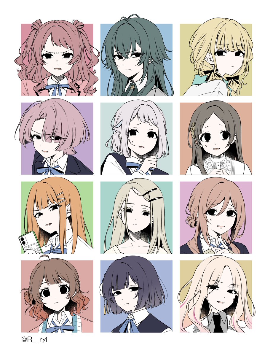 R__ryi's tweet photo. 親愛度-100くらいの学マス https://t.co/Zz8puQRnB9