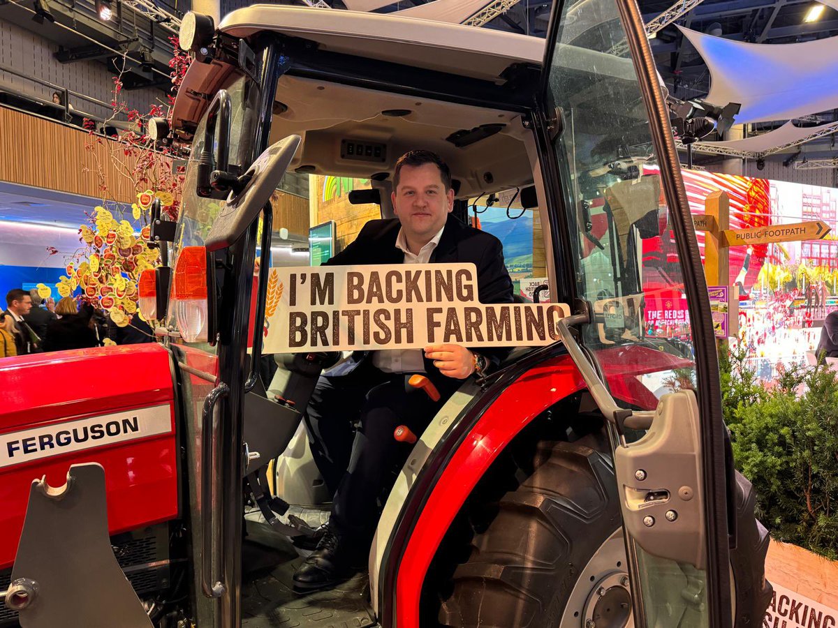 No #farmers = no food. 

I’m backing British Farmers against this shockingly poor Labour Government.