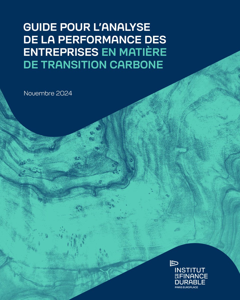 IFD_Paris's tweet image. 📢 En marge de la #COP29, l’@IFD_Paris est heureux de publier son nouveau "Guide pour l'analyse de la performance des entreprises en matière de #transition carbone".