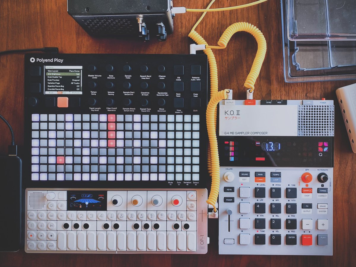 minusthebo's tweet image. morning melody 🎶
#polyend #polyendplay #teenageengineering #op1field #ep133koii