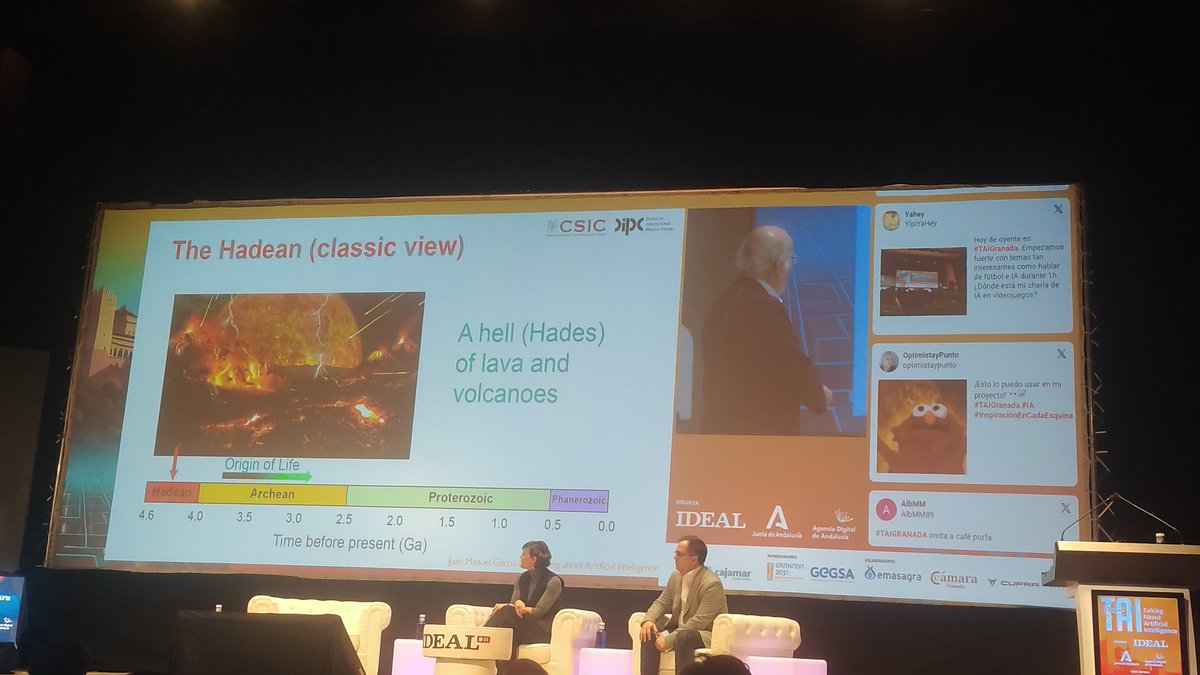 #TAIGranada Está charla promete!! De donde venimos y hacia donde vamos...en la #IA #PEFNNTT <a href="/aytogr/">Ayuntamiento de Granada</a>  twittear que seamos trending topic Nacional!!!