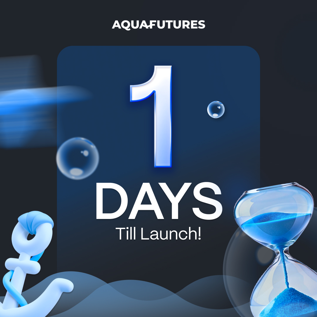 Aqua_Futures's tweet photo. Only 1 Day Until Our Launch! 🌊

Have you ever won a giveaway before? If not, comment below.

I'll pick some winners in 24 hours. 👇 (Make sure you're following us) https://t.co/szTKP1sRg6
