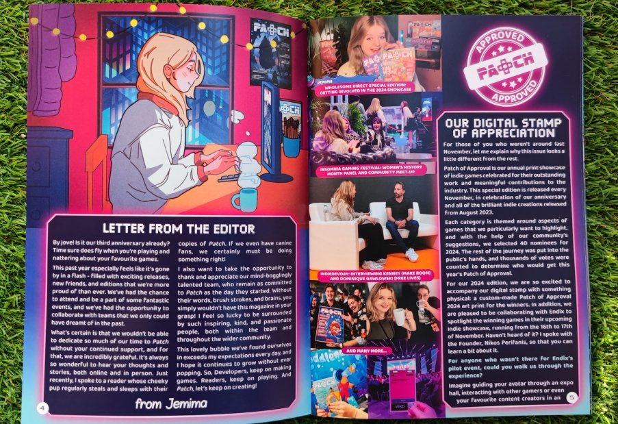 IndieDevDay (EN) The Indie Game Fair (@indiedevday_en) on Twitter photo โจThank you so much, <a href="/thepatchmag/">Patch Magazine | Indie Gaming</a> !โจ
Not only for coming to #IndieDevDay2024 ๐งก but also for featuring us in your November edition ๐ฐ๐
Weโre beyond excited to have such a special place in your community ๐คฉ
Thank you for giving a voice to the indie scene ๐๐ โจThank you so much, <a href="/thepatchmag/">Patch Magazine | Indie Gaming</a> !โจ
Not only for coming to #IndieDevDay2024 ๐งก but also for featuring us in your November edition ๐ฐ๐
Weโre beyond excited to have such a special place in your community ๐คฉ
Thank you for giving a voice to the indie scene ๐๐