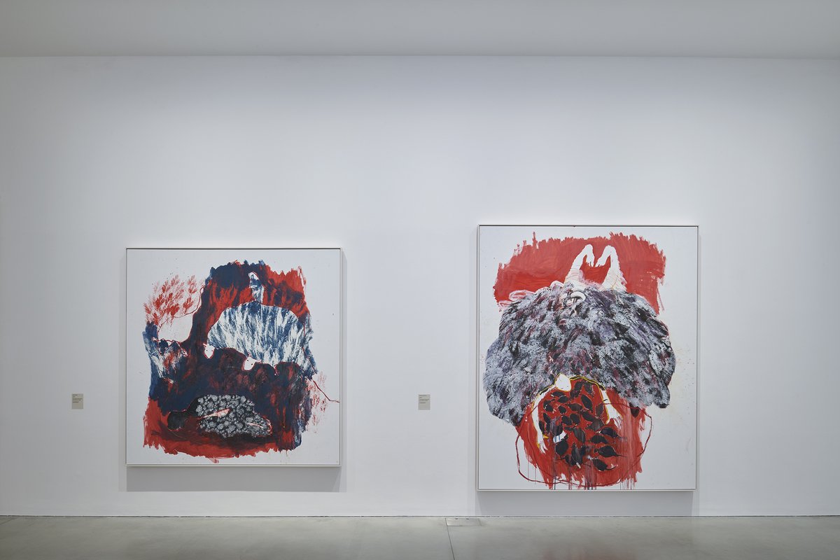 Did you know that many of the artworks in our current FREE exhibition 'Portia Zvavahera: Zvakazarurwa' leave large parts of the canvas blank? 🔎

This space is left to be filled by a 'higher power', reflecting the artist's religious beliefs 💜

Visit now: ow.ly/gBYQ50U94NA