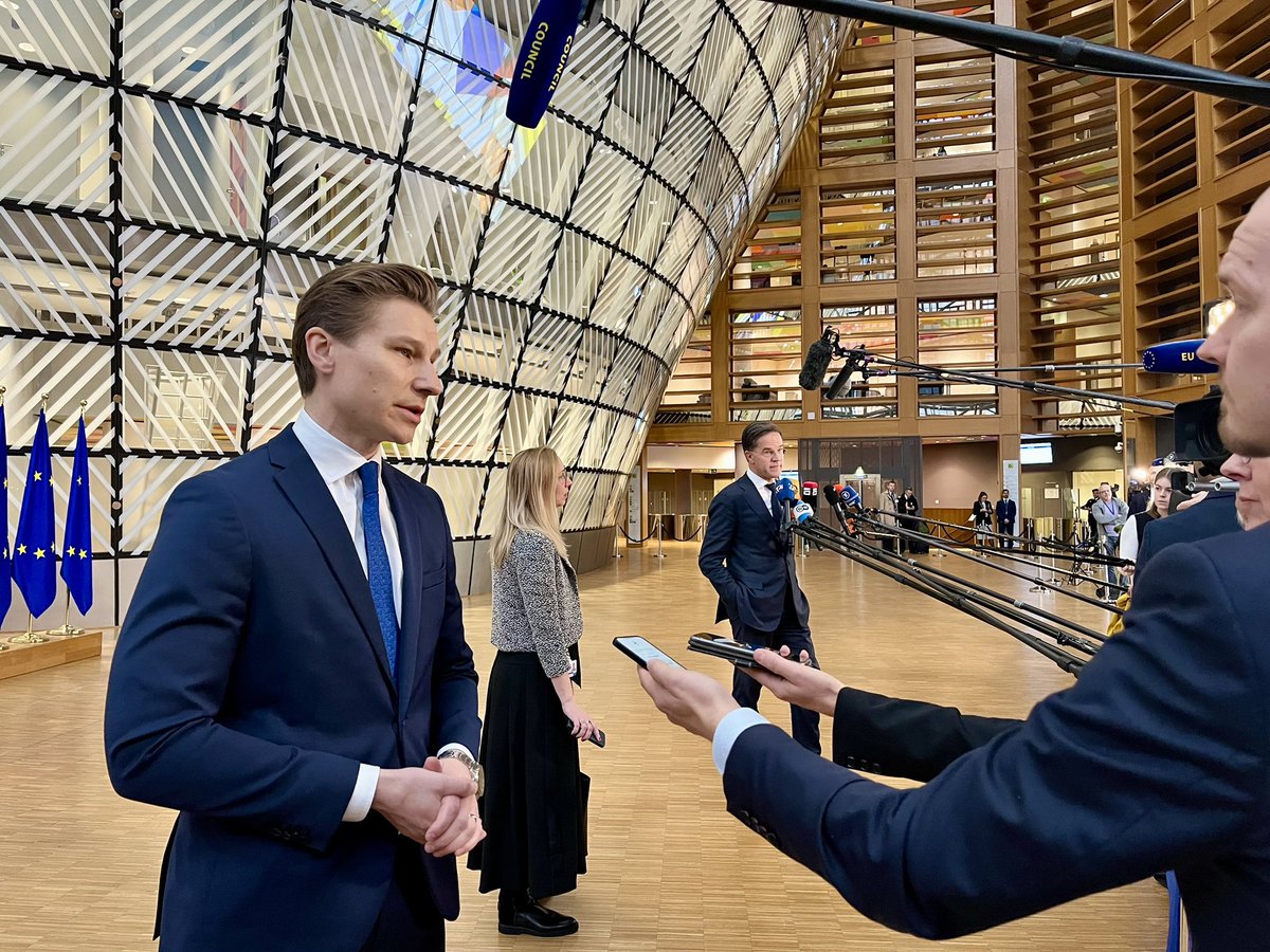 Another #FAC convenes today with #EUdefence ministers discussing:

🔹support to Ukraine
🔹defence readiness and preparedness with President <a href="/niinisto/">Sauli Niinistö</a>
🔹EU rapid deployment capacity
🔹#PESCO strategic review

🇫🇮 is represented by Minister <a href="/anttihakkanen/">Antti Häkkänen</a>

👉 consilium.europa.eu/en/meetings/fa…