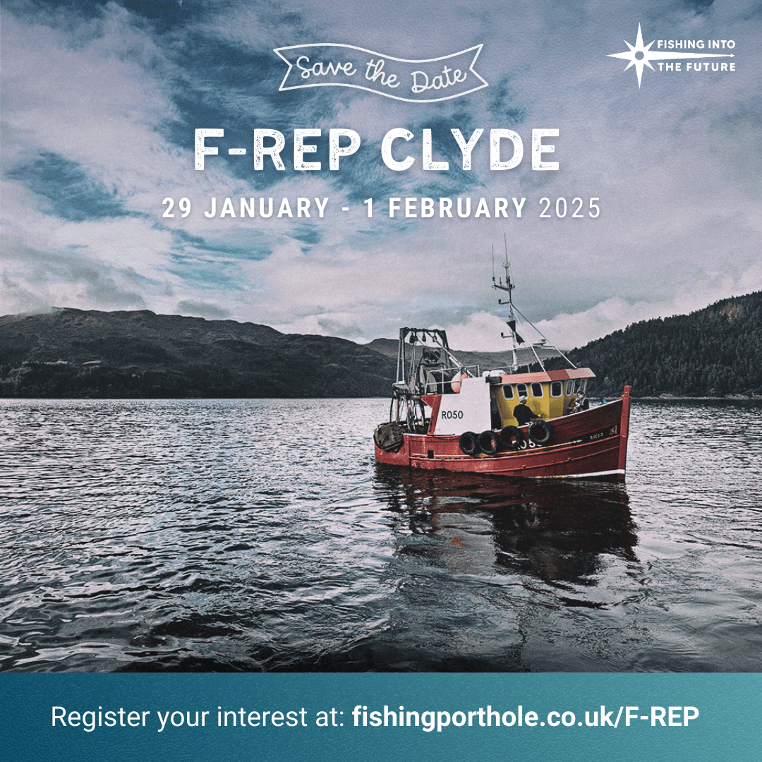 FishingintotheFuture (@fishing_future) on Twitter photo 🐟 Looking to build relationships & share your knowledge with people involved in the fishing industry?
🏴 Our next F-REP residential event will take place in Clyde, Scotland at the end of January.
Find out more about F-REP & register your interest 👉 loom.ly/WzTsd-8 🐟 Looking to build relationships & share your knowledge with people involved in the fishing industry?
🏴 Our next F-REP residential event will take place in Clyde, Scotland at the end of January.
Find out more about F-REP & register your interest 👉 loom.ly/WzTsd-8
