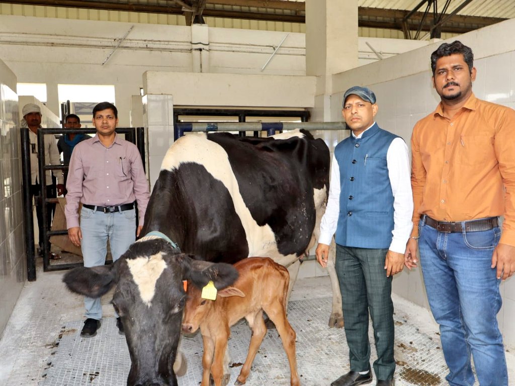 This is part of a project under the Rashtriya Krishi Vikas Yojana (RKVY), which aims to conserve the elite indigenous cattle breeds, namely Gangatiri and Sahiwal. The development contributes greatly to the conservation efforts of this valuable indigenous breed.