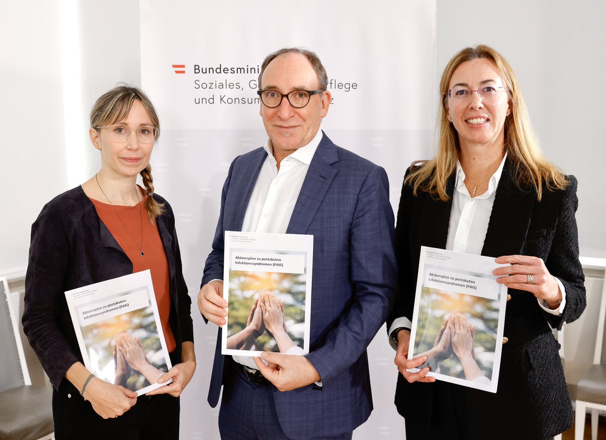 Johannes Rauch (@johannes_rauch) on Twitter photo Spezialisierte Behandlungseinrichtungen, mehr Forschung, Verbesserungen bei Begutachtung und Absicherung: 50 Empfehlungen enthält der #Aktionsplan zu postakuten Infektionssyndromen, den ich mit Elisabeth Kanitz <a href="/goeg_at/">Gesundheit Österreich</a> und Eva Untersmayr-Eisenhuber <a href="/MedUni_Wien/">MedUni Wien</a> präsentiert habe. Spezialisierte Behandlungseinrichtungen, mehr Forschung, Verbesserungen bei Begutachtung und Absicherung: 50 Empfehlungen enthält der #Aktionsplan zu postakuten Infektionssyndromen, den ich mit Elisabeth Kanitz <a href="/goeg_at/">Gesundheit Österreich</a> und Eva Untersmayr-Eisenhuber <a href="/MedUni_Wien/">MedUni Wien</a> präsentiert habe.