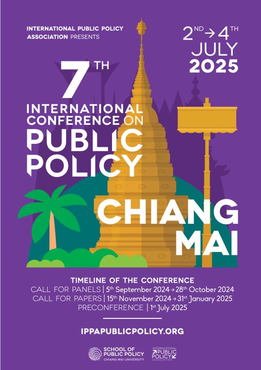 Do you work on #PolicyEvaluation?

My panel “Rethinking Evaluation (T09/P01) #ICPP7 <a href="/_IPPA_/">IPPA</a> is now open for submissions!

Details: t.ly/o5M69

<a href="/GEI_GlobalEval/">Global Evaluation Initiative</a> @EvalAcademy @PolicyCollege <a href="/HBKU/">جامعة حمد بن خليفة</a> <a href="/tweet_afrea/">African Evaluation Association</a> <a href="/APEAeval/">Asia Pacific Evaluation Association</a> <a href="/eval_gpf/">GPF for Evaluation</a> <a href="/EvalPartners/">EvalPartners</a> @Eval_Forward <a href="/aeaweb/">Evaluation Headlines</a>