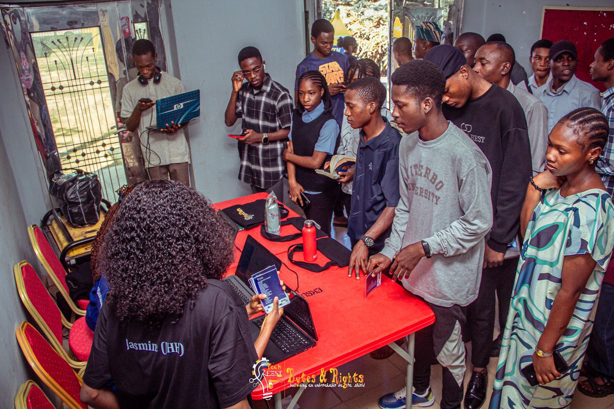 Tslc_techfest's tweet photo. TECHFEST 2.0 REGISTRATION 

#bytesandrights
#tslctechfest20 
#techfestineksu 
#techfestinadoekiti https://t.co/NzwuD6f2ae