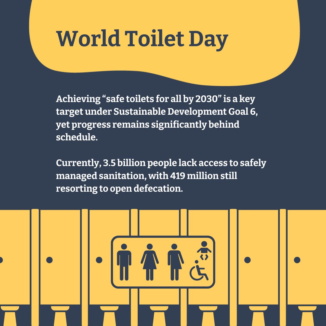 SanLearningHub's tweet image. 🚻 Today is World Toilet Day

Rural areas face persistent sanitation challenges. Our report offers guidance to improve access to safe, sustainable sanitation. 

📖 Read more: tinyurl.com/dk7n3un5
