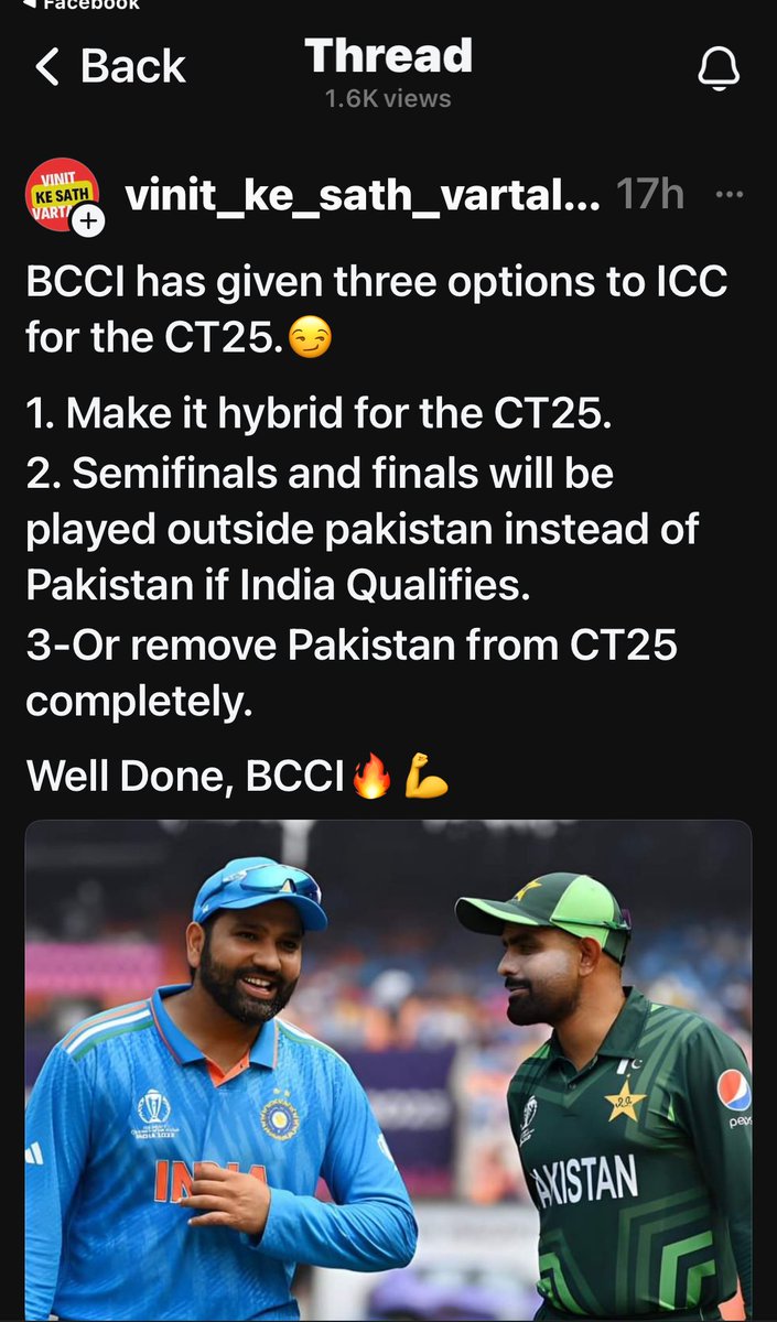 SobiaMLodhi's tweet image. Perfect solution ! And great sportsmanship #ICC #BCCP