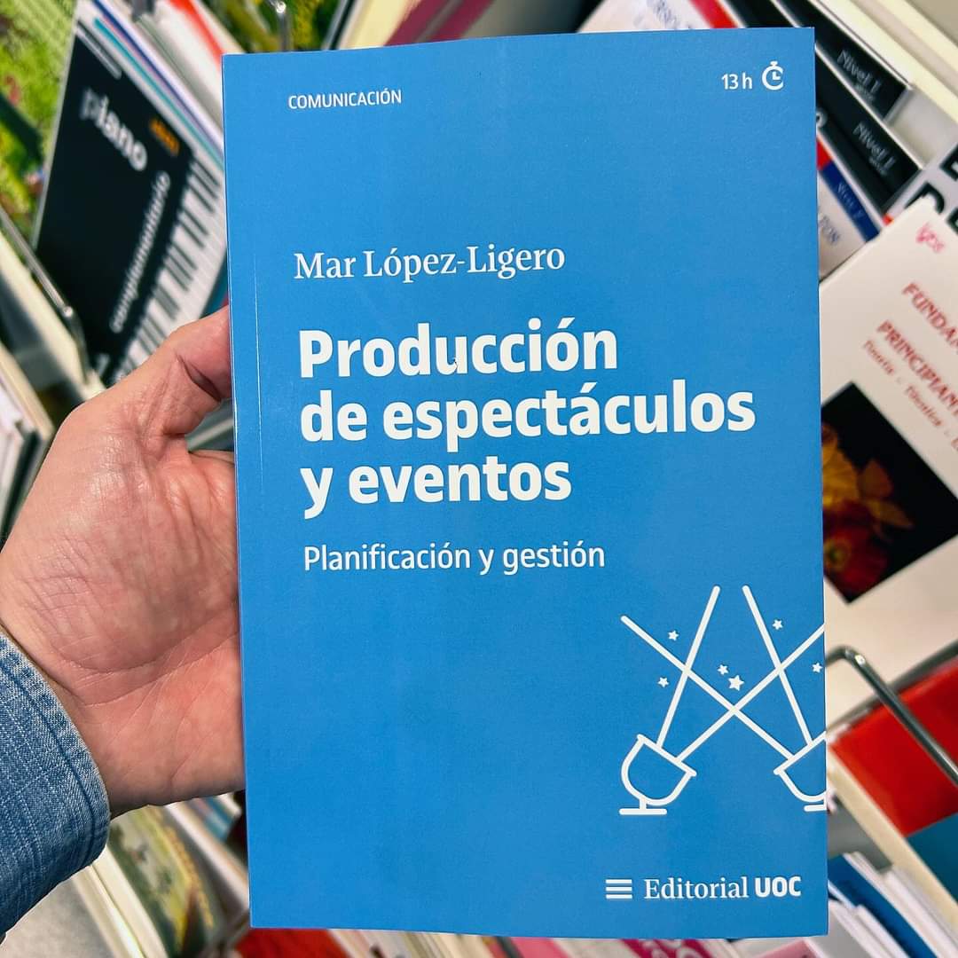 ElArgonautaLib's tweet image. Producción de espectáculos y eventos: Planificación y gestión
Escrito por Mar López-Ligero
Editado por la Universidad Oberta de Catalunya. 

elargonauta.com/libros/producc…

#producciondeespectaculos #producireventos #librosdemusica #libreriademusica #libreriasdemadrid #elargonauta