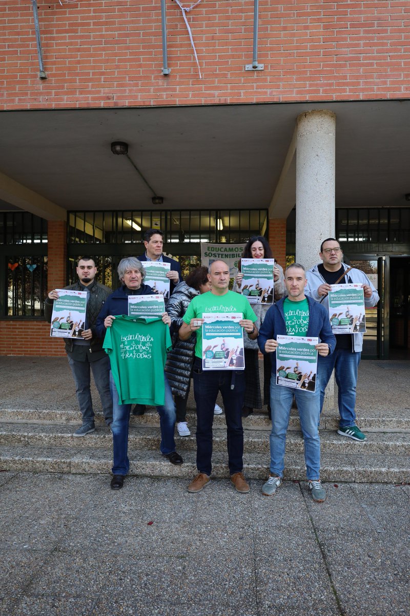 Próximas movilizaciones de la Plataforma por la Escuela Pública de La Rioja

La Plataforma en defensa de la escuela pública, anuncia el inicio de una serie de movilizaciones, con el lema de “MIERCOLES VERDES, por la educación pública”.