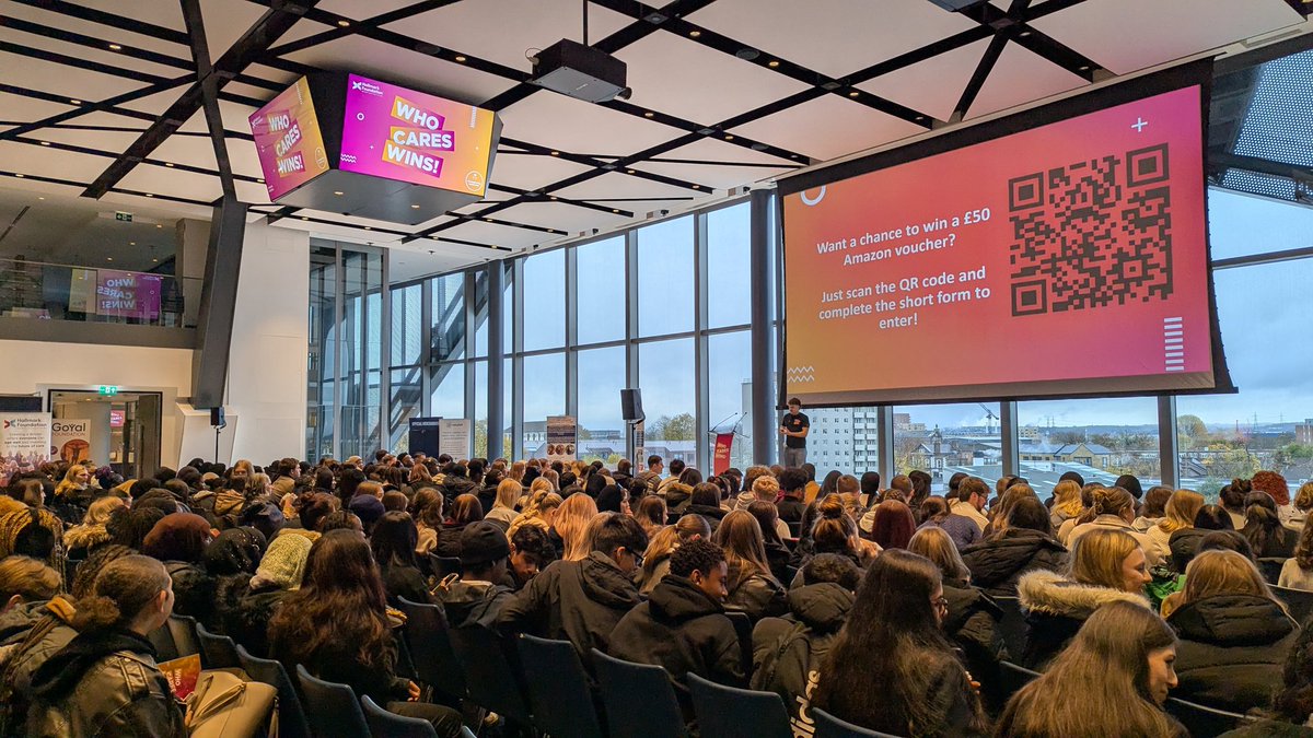 Start of the second national #socialcare careers conference for school students. Fabulous to see so many young people with an interest in social care. Congratulations to <a href="/HallmarkFDN/">Hallmark Foundation</a> for organising this.