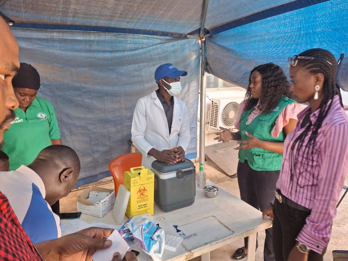 Africa CDC (@africacdc) on Twitter photo Today, #Nigeria began its #mpox vaccination campaign! With a focus on close contacts, immuno-compromised individuals & frontline health workers, this marks a pivotal step in protecting communities. Proud to support this public health milestone. <a href="/Fmohnigeria/">Federal Ministry of Health, NIGERIA</a> @NCDC #AfricaResponds Today, #Nigeria began its #mpox vaccination campaign! With a focus on close contacts, immuno-compromised individuals & frontline health workers, this marks a pivotal step in protecting communities. Proud to support this public health milestone. <a href="/Fmohnigeria/">Federal Ministry of Health, NIGERIA</a> @NCDC #AfricaResponds
