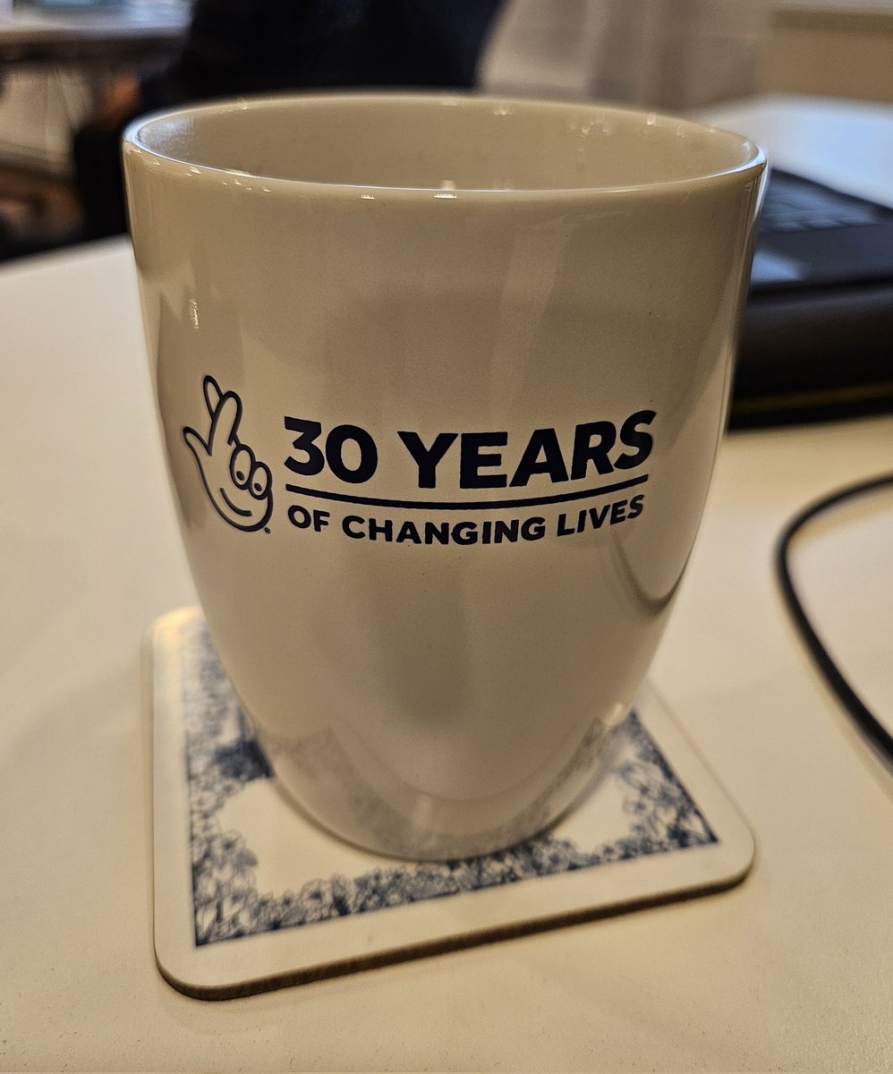 Daniel Taylor Learning & Development (@danielt_lnd) on Twitter photo Today marks our 30th birthday and Crossed Finger Selfie Day 🎉 The first #NationalLottery ticket went on sale in 1994, since then we’ve proudly invested £8.6bn into over 47,000 amazing projects across the UK 🌍
Happy Birthday <a href="/HeritageFundUK/">The National Lottery Heritage Fund</a> and I'm having a brew to celebrate. Today marks our 30th birthday and Crossed Finger Selfie Day 🎉 The first #NationalLottery ticket went on sale in 1994, since then we’ve proudly invested £8.6bn into over 47,000 amazing projects across the UK 🌍
Happy Birthday <a href="/HeritageFundUK/">The National Lottery Heritage Fund</a> and I'm having a brew to celebrate.